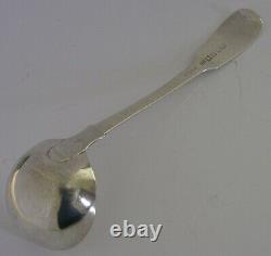Rare Irish Sterling Silver Murray Crested Ladle Antique 1831 Antique Westmeath