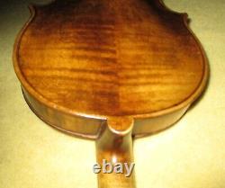 Rare Old Antique 1915 Vintage Italian 4/4 Violin-Huge SOLO Sound-Free Shiping