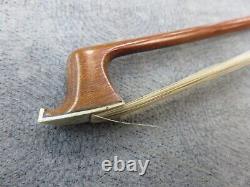 Rare Vintage RICH. GEIPEL 4/4 Violin Wood Bow Germany Antique Handmade 55Gram