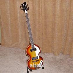 Rogue VB100 Violin Bass Guitar Vintage Sunburst