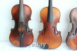 Special Offer! 4psc old violins! Four Antique/Vintage violins. No Repairs