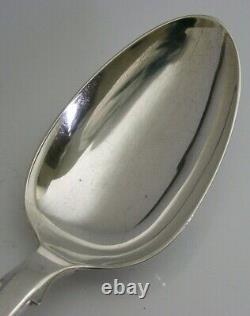 Superb Georgian Sterling Silver Fiddle Pattern Basting Spoon 1830 Antique