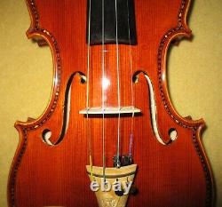 Un Old Antique 2005 Vintage Maggini Copy 4/4 Violin-WarmSoundXlnt Cond-Free Ship