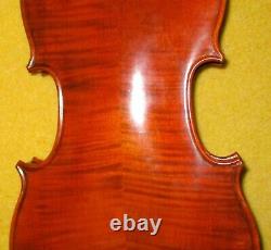 Un Old Antique 2011 Vintage 1/2 sz Bellafina Label Violin-Big Warm Sound-Gd Cond