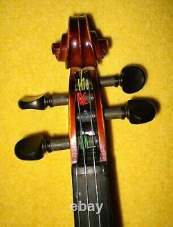 Un Old Antique 94' Vintage German Master 4/4 Violin-NiceWarmSound-XlntCondition
