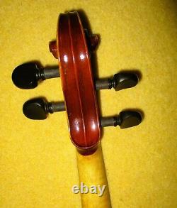 Un Old Antique 94' Vintage German Master 4/4 Violin-NiceWarmSound-XlntCondition
