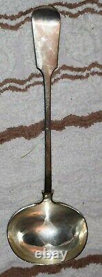 Utterly Magnificent Antique Solid Silver Very Large Soup Ladle London 1903