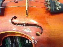 VIOLIN A. PFRETZSCHNER 4/4 SIZE MAPLE AND SPRUCE VINTAGE WithCASE AND BOW