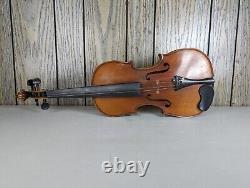 VTG Antique German Violin by Wilhelm Duerer Fecit Eisleben Anno 1904, Project