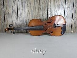 VTG Antique German Violin by Wilhelm Duerer Fecit Eisleben Anno 1904, Project