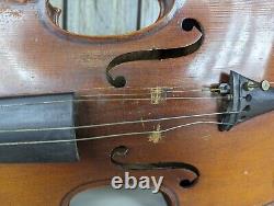 VTG Antique German Violin by Wilhelm Duerer Fecit Eisleben Anno 1904, Project