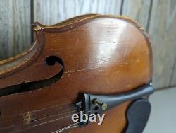 VTG Antique German Violin by Wilhelm Duerer Fecit Eisleben Anno 1904, Project