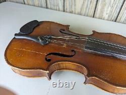 VTG Antique German Violin by Wilhelm Duerer Fecit Eisleben Anno 1904, Project