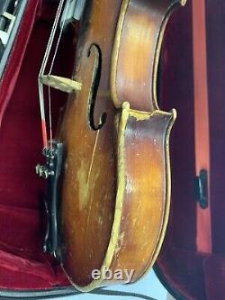 Vintage 1956 Conrad A. Gotz No. 122 4/4 Violin Made in West Germany