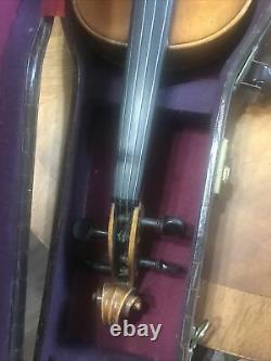 Vintage 1957 German E. R. Pfretzschner 3/4 Size Violin