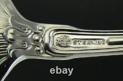 Vintage 40pc Sterling Silver Frank Smith Fiddle Shell Alden Flatware Set NO MONO