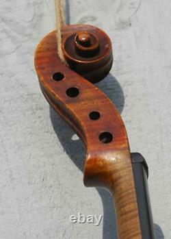 Vintage 4/4 Stradivarius Copy, Luthier Repair/Restoration Project, Violin #1330