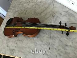 Vintage Andreas Amati Fecit Cremonae Anno 1637 Violins (repaired 1959)