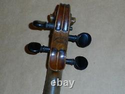 Vintage Antique 4/4 Old Violin Label Inside