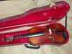 Vintage Antique Conservatory 4/4 Violin, Gear-pegs, Good Condition