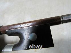 Vintage/Antique Erich Steiner Violin Bow 29 1.9 Ounces