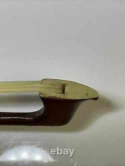 Vintage / Antique Violin Bow Labeled Tourte in Good Condition 4/4