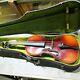 Vintage Antique Violin Stradivarius Copy Full-sized 4/4 With Case T