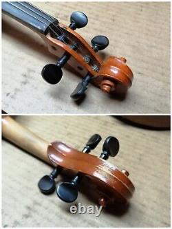 Vintage Antique Wooden Russian Children's Violin, Russian Musical Instrument