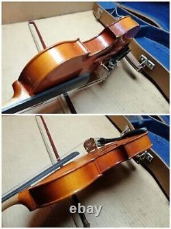 Vintage Antique Wooden Russian Children's Violin, Russian Musical Instrument