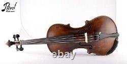 Vintage Authentic Old Antique 4/4 Master TOP Violin Jacques Boquay Paris VIDEO