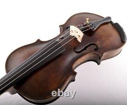 Vintage Authentic Old Antique 4/4 Master TOP Violin Jacques Boquay Paris VIDEO