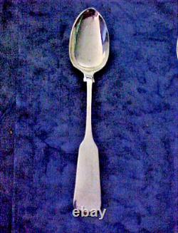 Vintage Gorham English Tipt Fiddle Sterling Silver Serving Spoon NO MONO 9