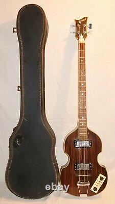 Vintage Greco Violin Bass MIJ Electric Bass Guitar Made in Japan with Case