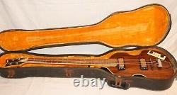 Vintage Greco Violin Bass MIJ Electric Bass Guitar Made in Japan with Case