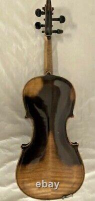 Vintage Jacobus Stainer 4/4 Violin WithBow & Case Needs Refinished