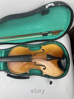 Vintage Lark Violin & Case And bow antique instrument
