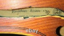 Vintage / Near Antique Pre-War Stradivarius Copy Rich Tone Violin