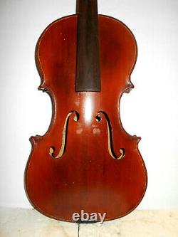 Vintage Old Antique American 1940 G. E. Kerschner Full Size Violin NR
