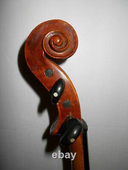 Vintage Old Antique American 1940 G. E. Kerschner Full Size Violin NR