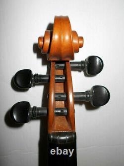 Vintage Old Antique American Orrin E Boyce Geneva Ohio Full Size Violin NR