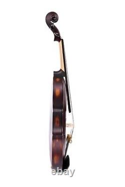 Vintage Rare Antique old 4/4 violin restored late 19th century