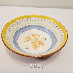 Vintage Stangl Kiddieware, Cat & Fiddle, Puppy Cereal Bowl Rare