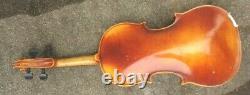Vintage full size 4/4 violin C. Meisel W Germany label playable