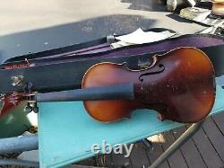 Vintage montgomery ward stradivarius replica violin in original case