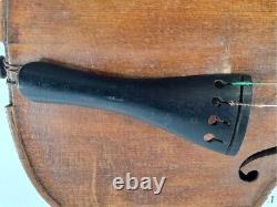 Vintage sized 4/4 violin. For parts/repair. Has enamel/metal pegs