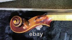 Violin 4/4 Fiddle old Antique Vintage used Beautiful inlaid