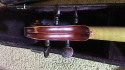 Violin 4/4 used fiddle old antique vintage Maggini with case and bow