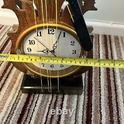 Violin Shaped Vintage Clock