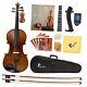 Violin Strings Full Set Solidwood Spruce And Ebony Fittings 4/4 Antique