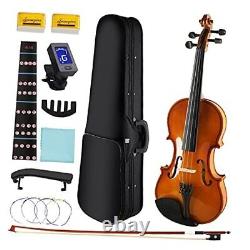 Violin for Kids Adults Beginners Premium Handcrafted Kids Violin Ready 1/4